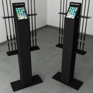 MINI PILLAR DISPLAY 6 RODS IPAD SUPPORT
