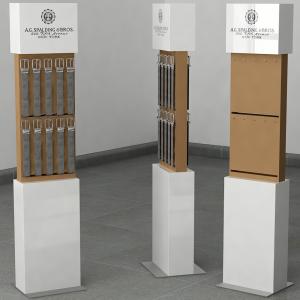 FLOOR ACCESSORIES DISPLAY-SPALDING