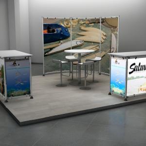 SHOW STAND DISPLAY 3X3 04