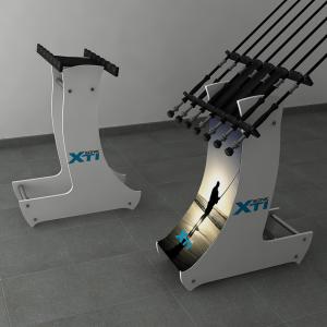 TILTING DISPLAY 8 RODS