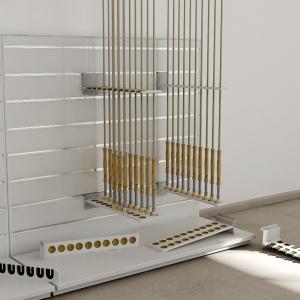 Slat Wall Rods Accesory