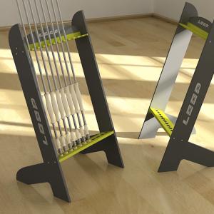 VERTICAL 10-12 RODS SEATS